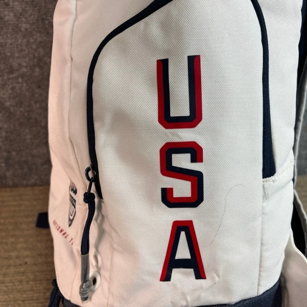 Nike Elite USA Basketball National Team Backpack White Navy Red BA5480-100